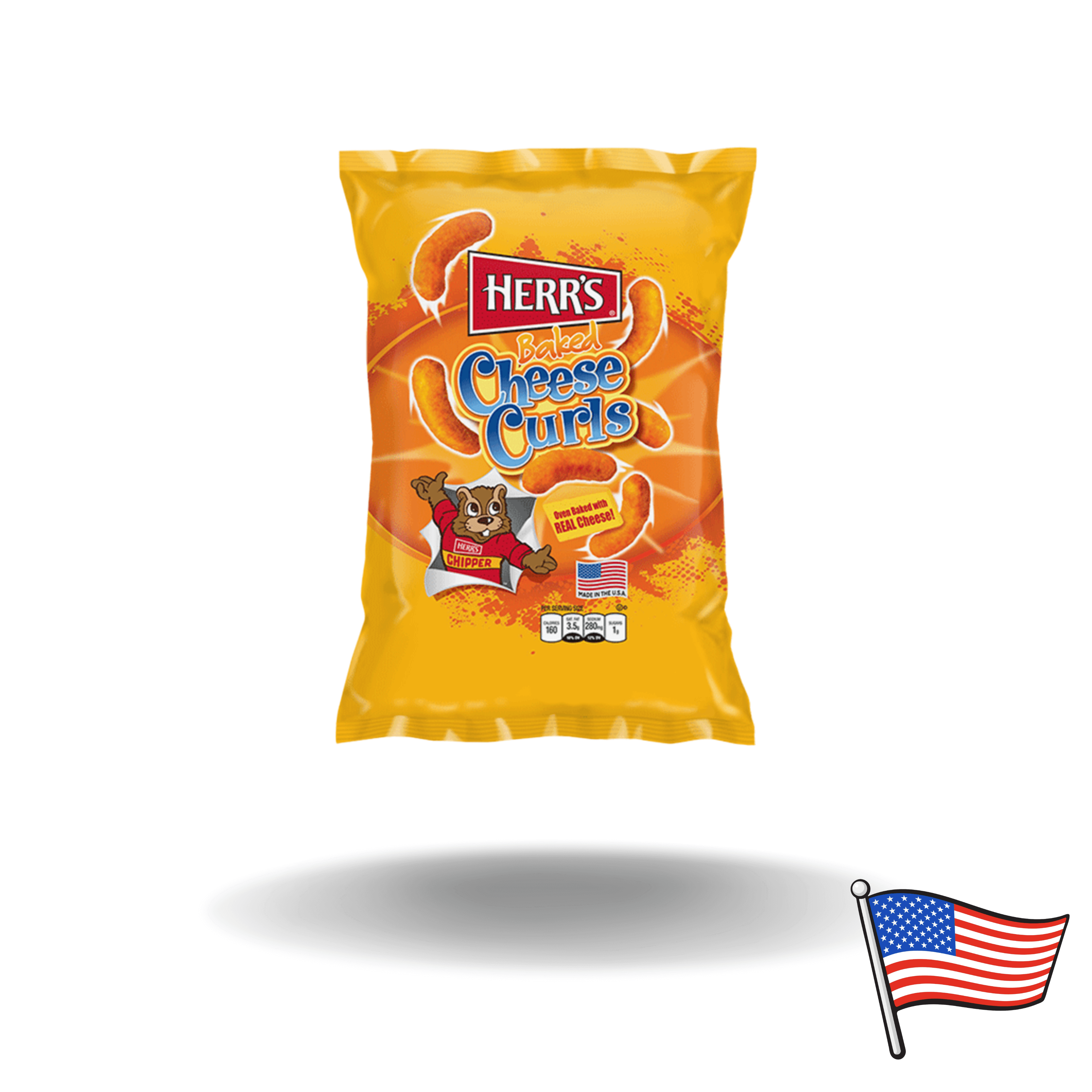 Herr´s Baked Cheese Curls 227g