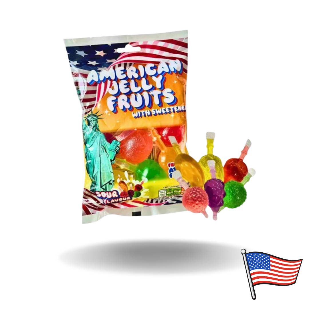 American Jelly Fruits Sour Flavour 280g
