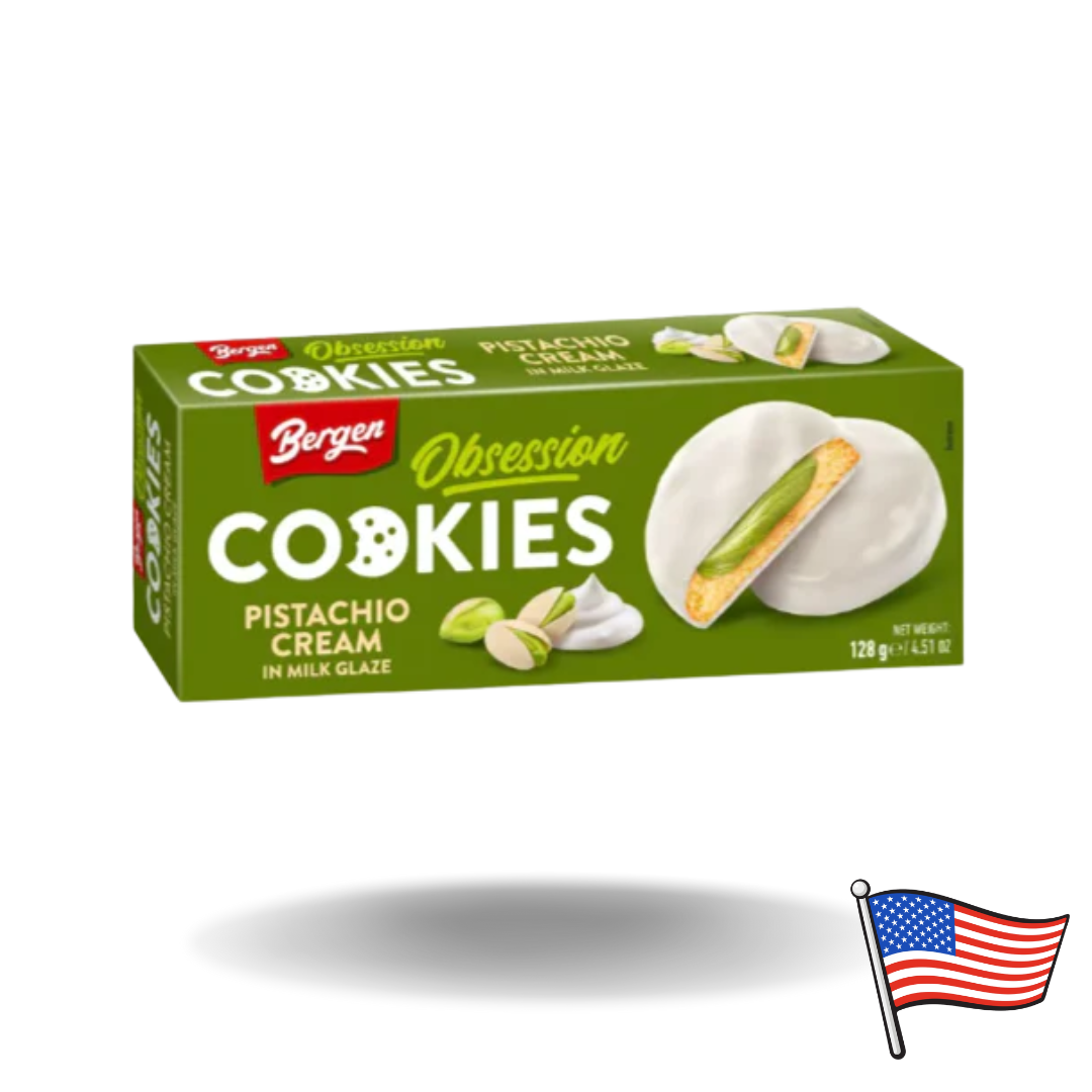 Bergen Cookies White Pistachio Cream 126g