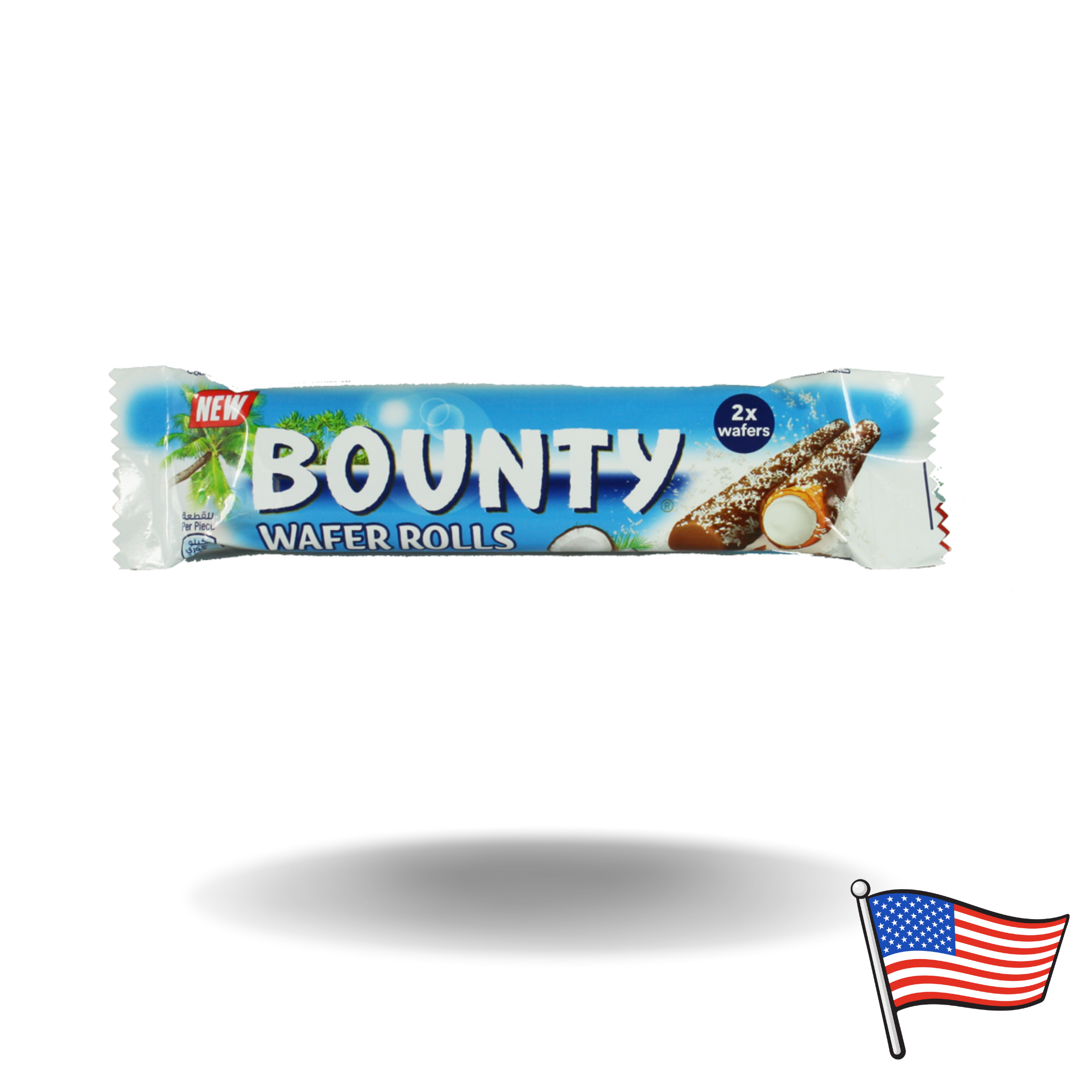 Bounty Wafer Rolls 22,5g MHD: 06/25