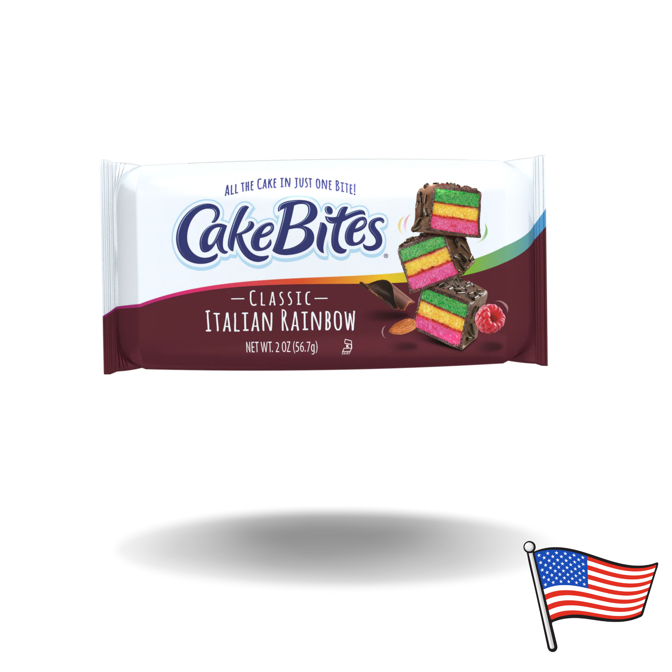 Cake Bites Italian Rainbow 57g
