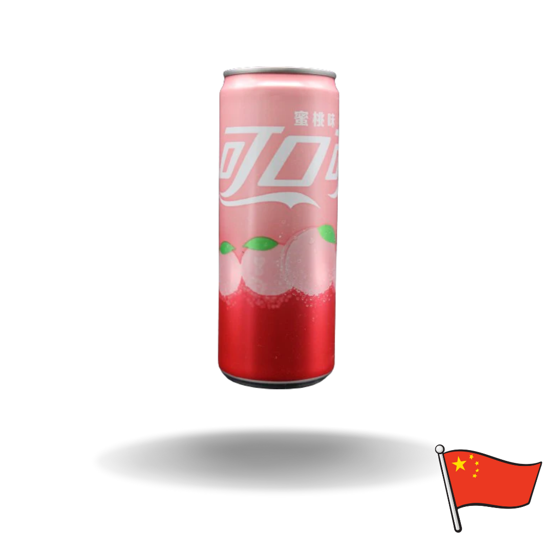 Coca Cola Peach China 330ml MHD: 02/25