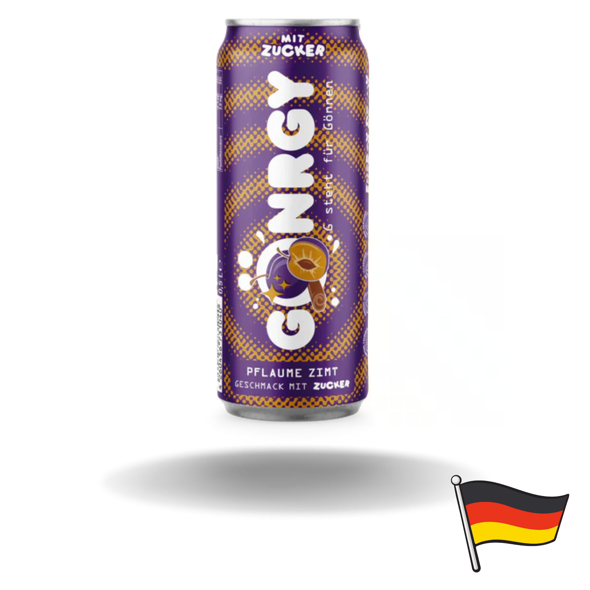 Gönrgy Energy Pflaume Zimt 500ml inkl. Pfand