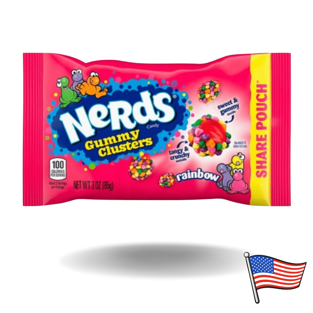 Nerds Gummy Cluster Rainbow 85g