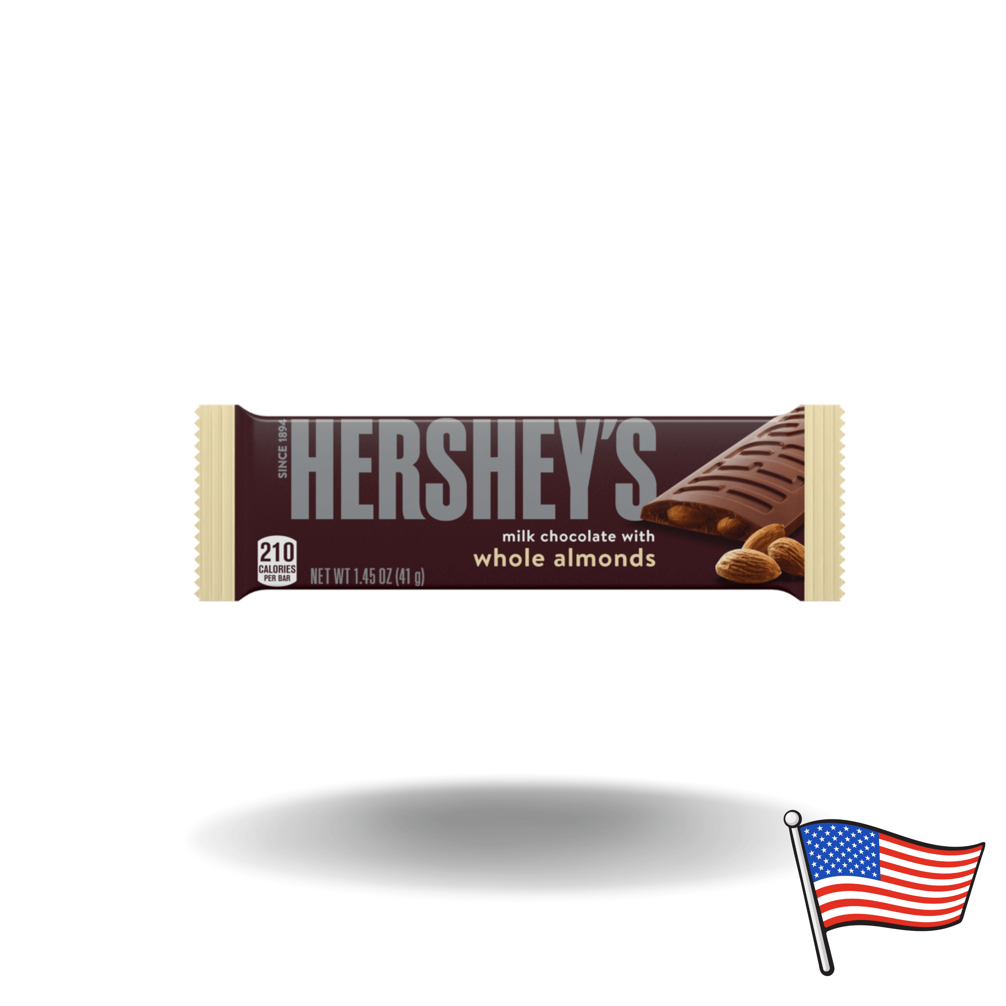 Hershey´s whole almonds 41g