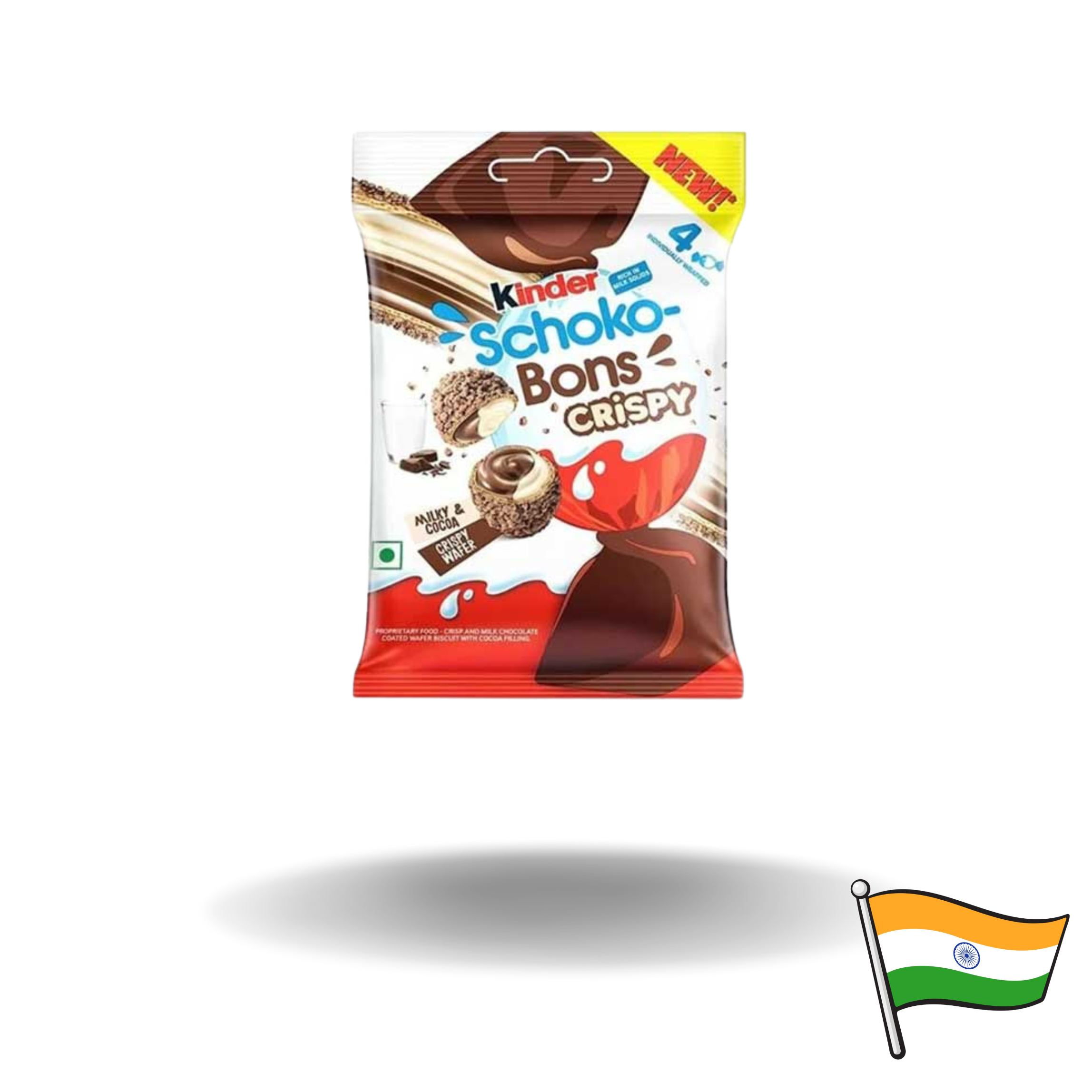 Kinder Schoko Bons Crispy 22,4g MHD: 20.06