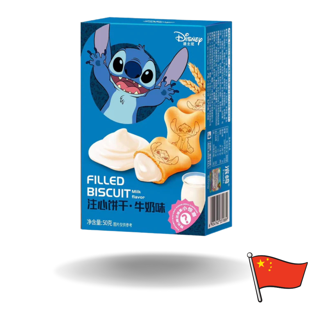 Lilo & Stitch Filled Biscuit Milk Asia 50g