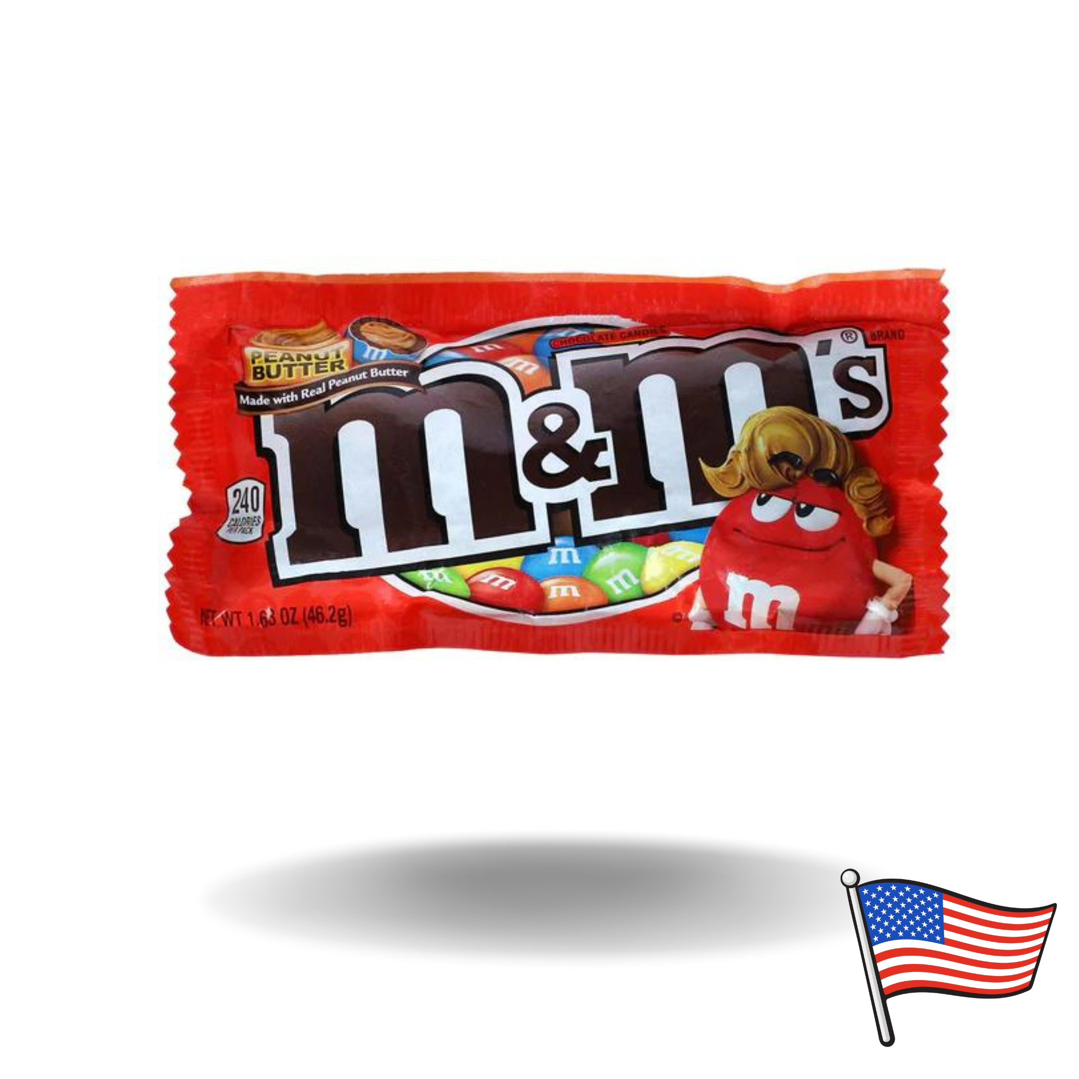 M&M Peanut Butter 46,2g MHD: 31.05