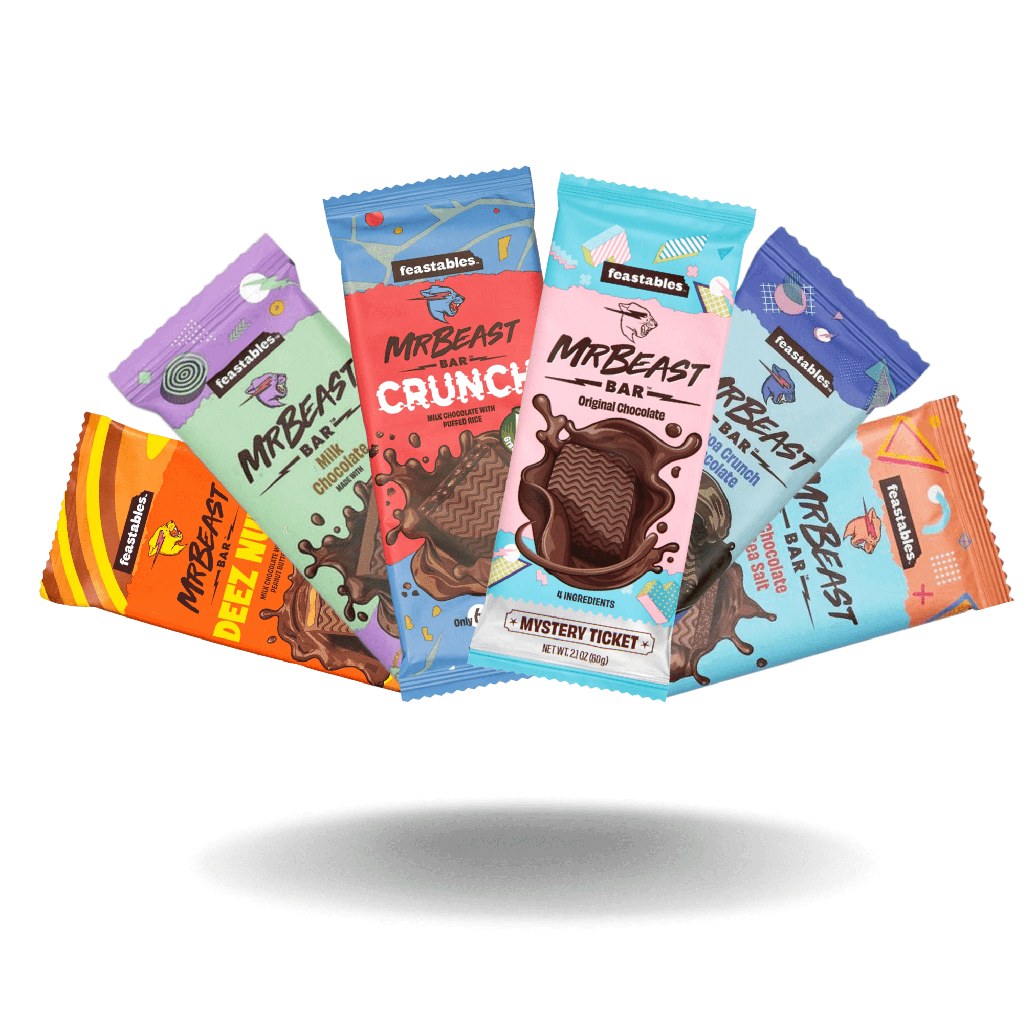 Das ultimative MrBeast Bundle für alle Liebhaber. Nur hier bekommst du alle Tafeln für einen einzigartigen Preis!