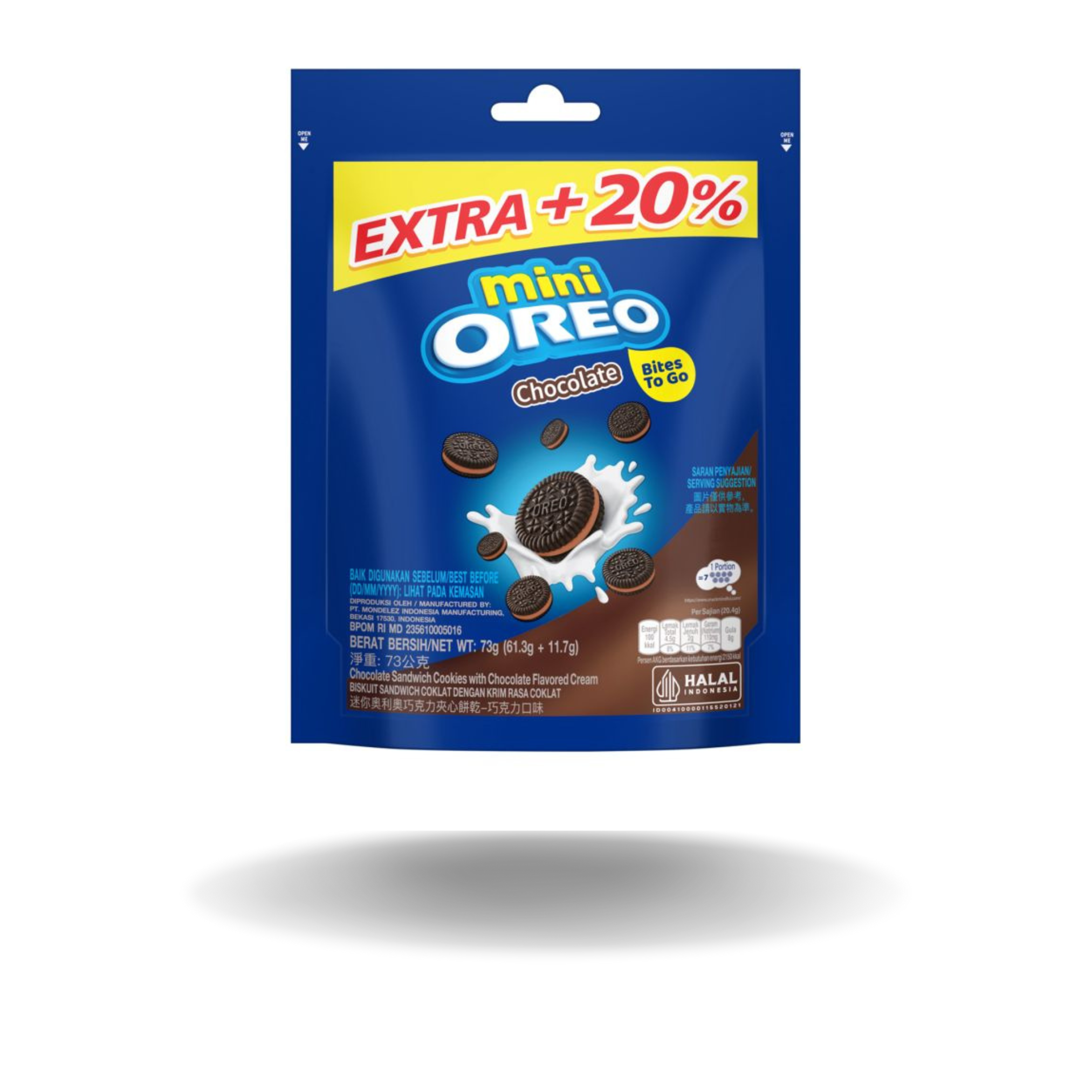 Oreo Mini Chocolate Indonesia 73g
