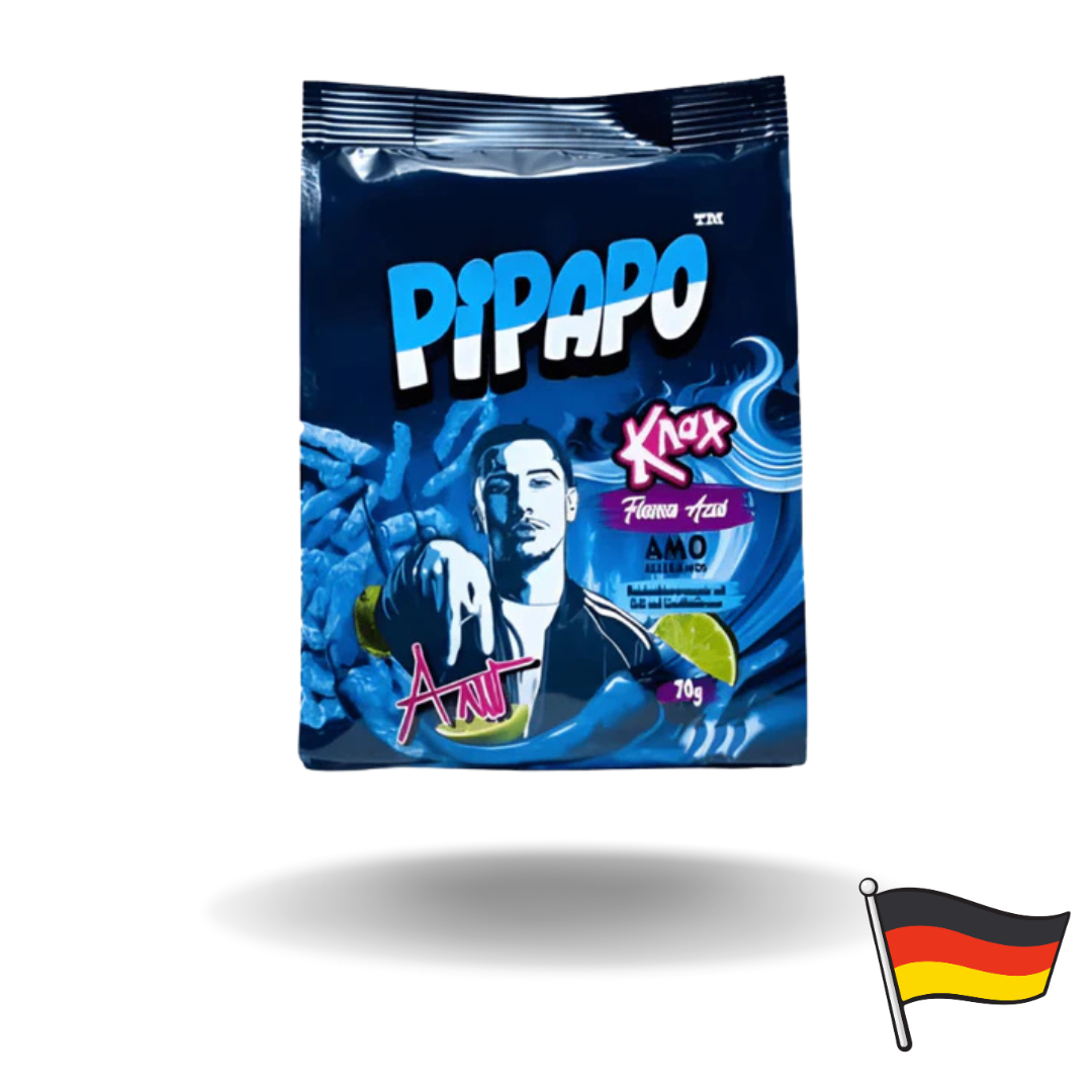 Pipapo Knax Chips Flama Azul 70g