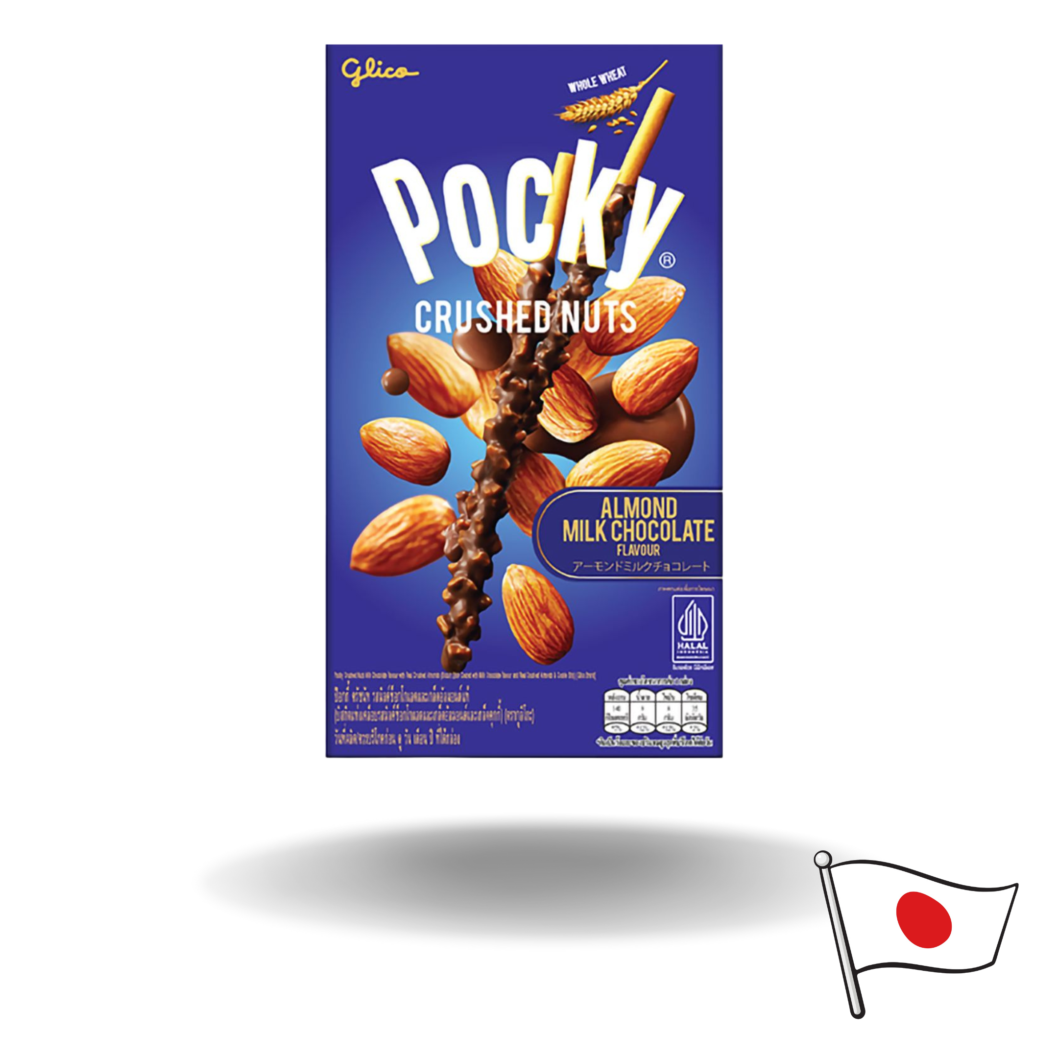 Pocky Crushed Nuts Almond 25g / MHD: 12/24
