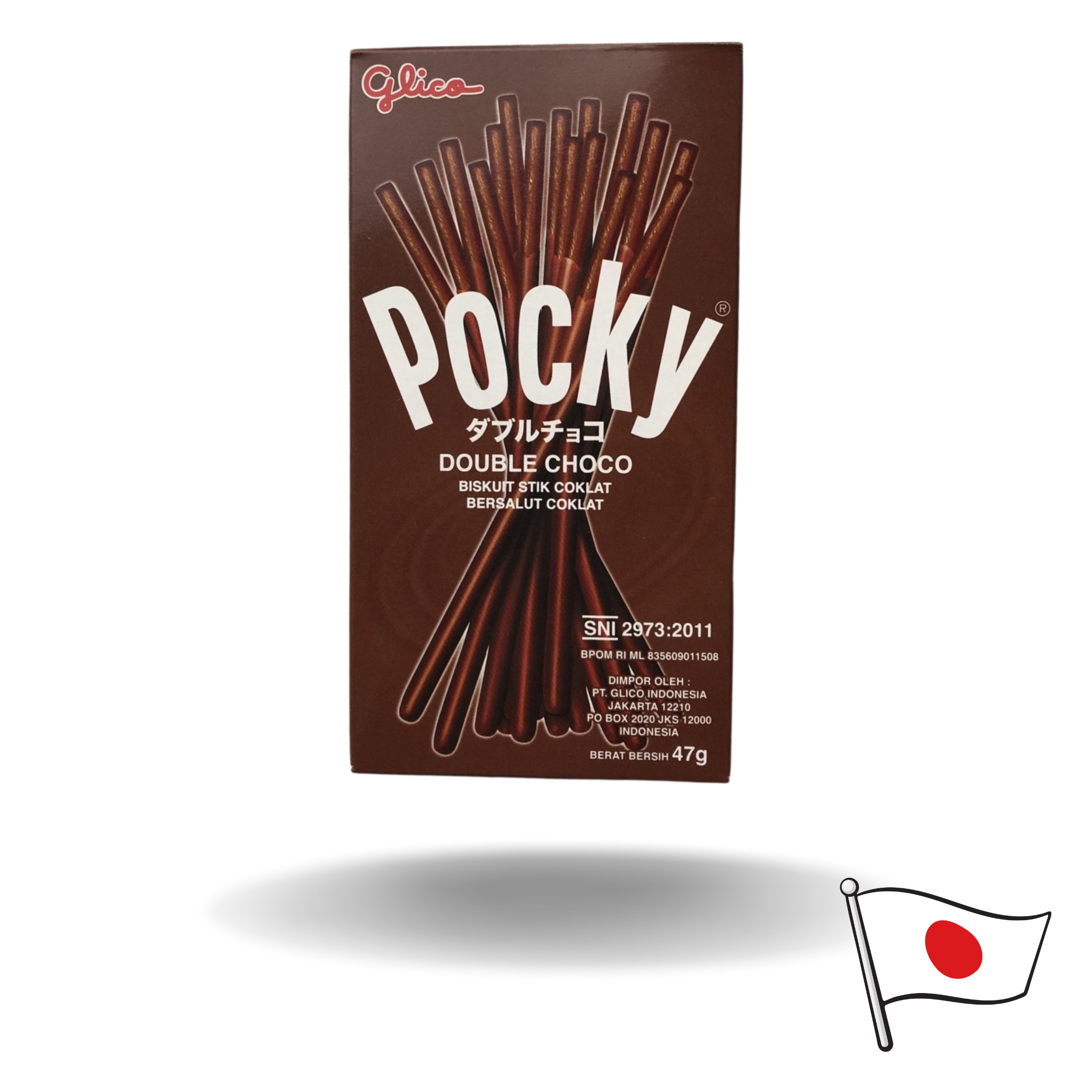 Pocky Double Chocolate 47g / MHD: 06.12.24