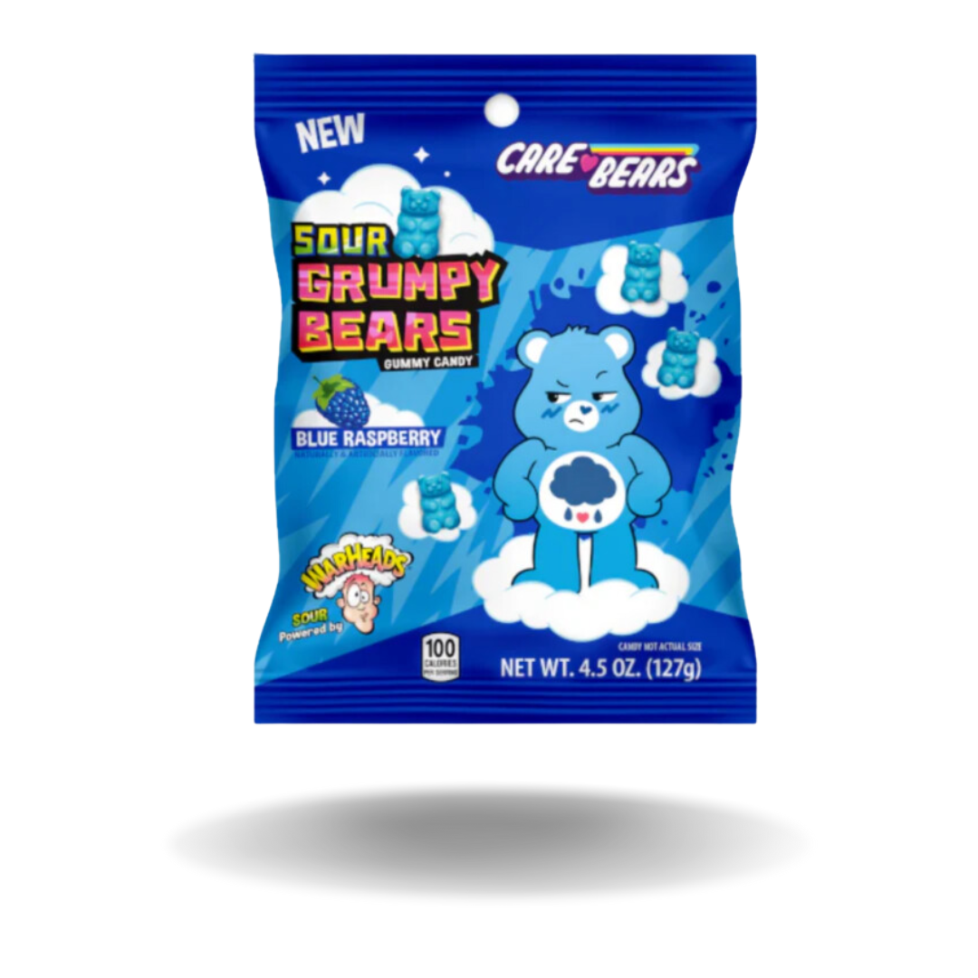 Warheads Sour Grumpy Bears Bag 99g