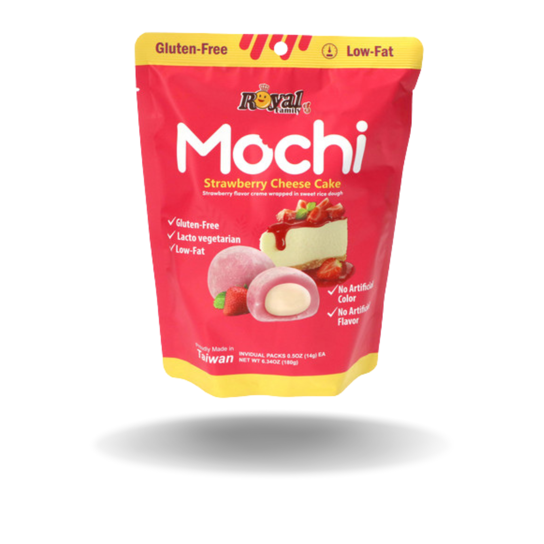 Royal Family Mochi Strawberry Cheese Cake 120g
