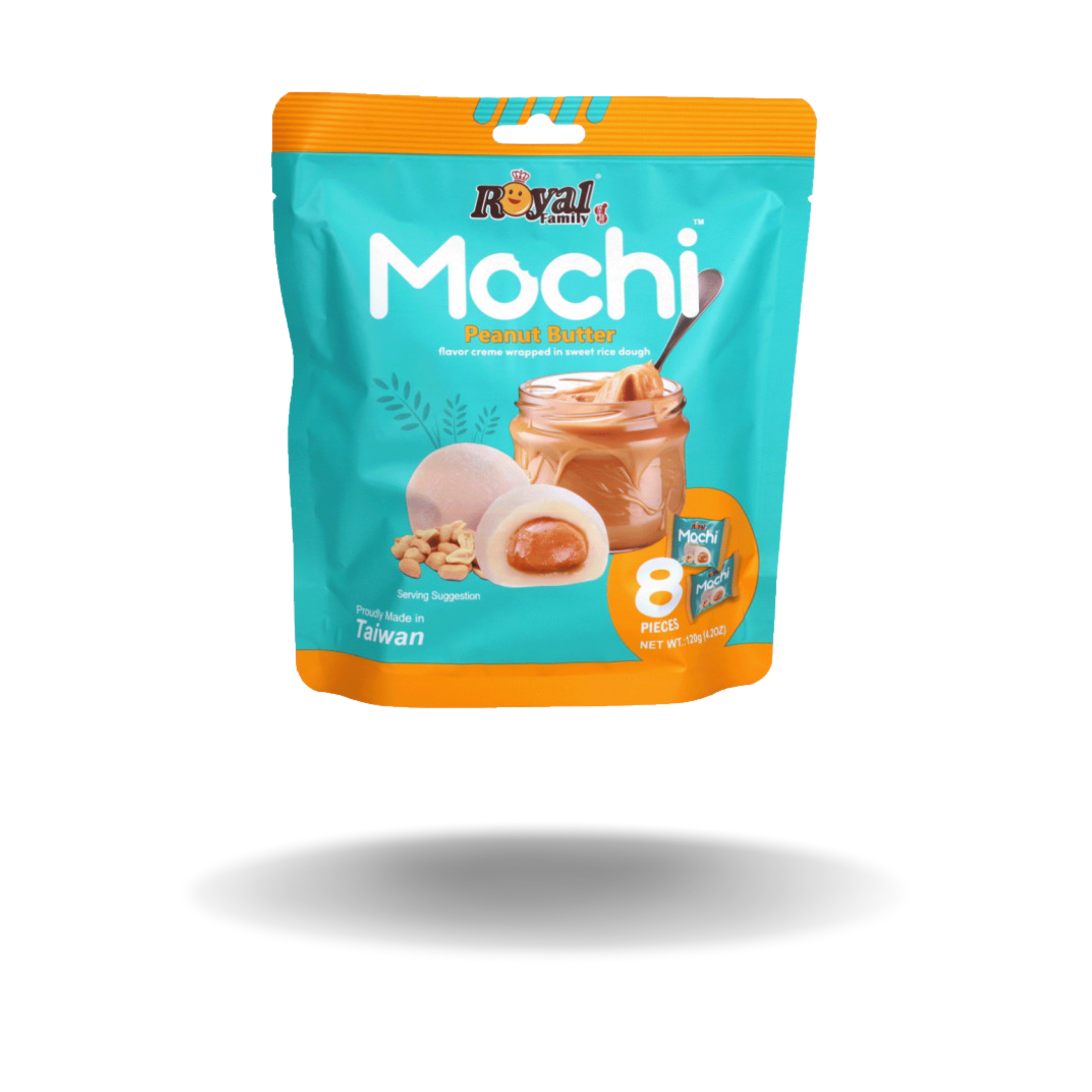 Royal Family Halal Mochi Peanut Butter 120g