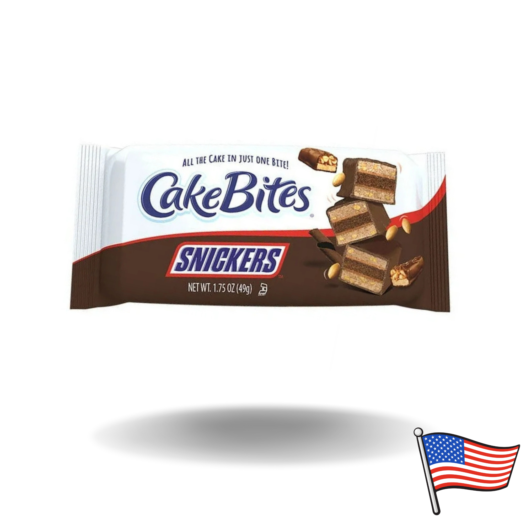 Snickers Cake Bites 50g MHD: Nov/24