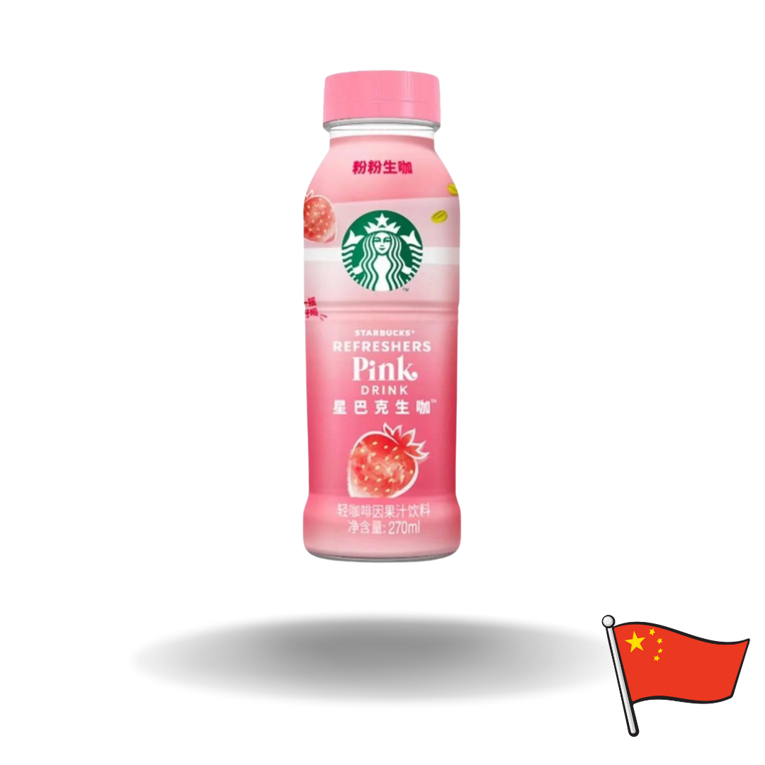 Starbucks Refreshers Pink Drink Strawberry 270ml