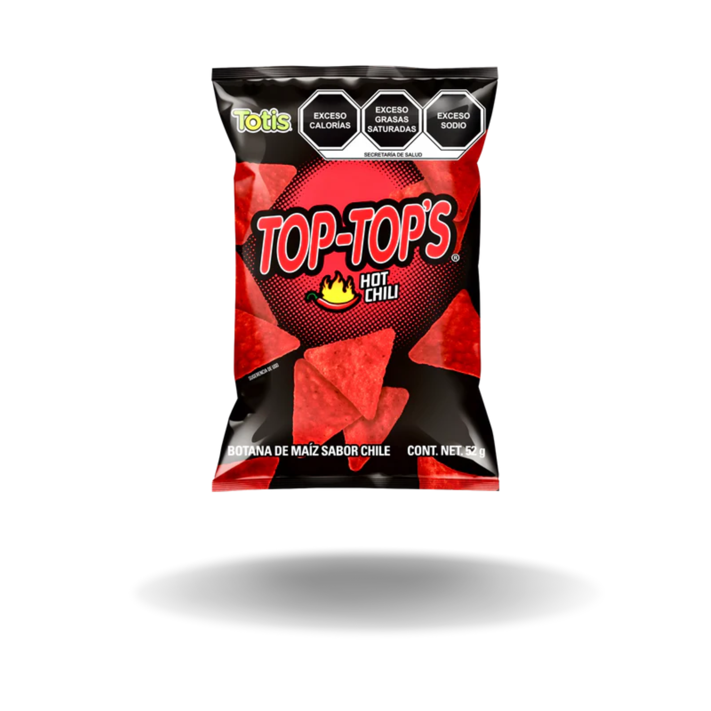 Totis Top Tops Hot Chili 52g