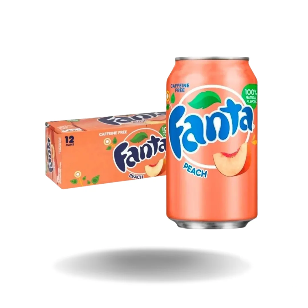 12er Pack Fanta Peach USA 355ml