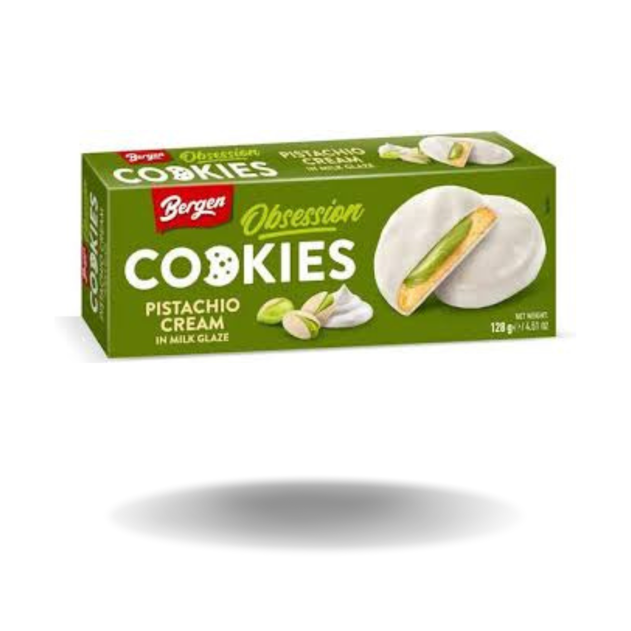 Bergen Obsession Pistachio White 128g