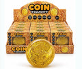 Coin Squishy – Goldmünze mit Glitzer