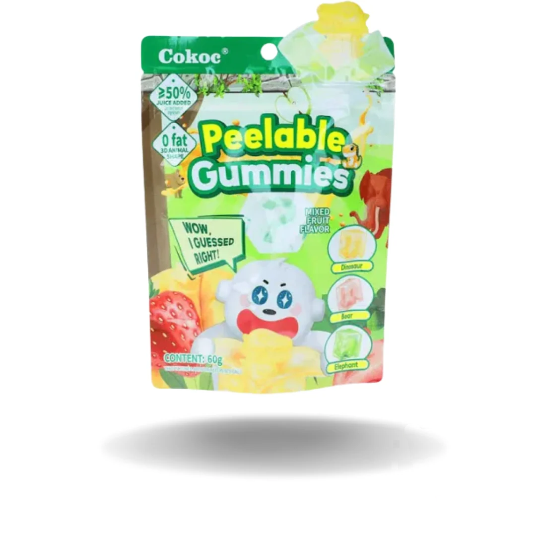 Cokoc Peeling Soft Candy Mixed Fruit 60g