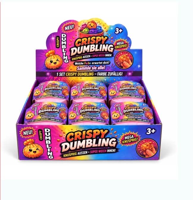 Crispy Dumpling Squishy – Knister-Effekt