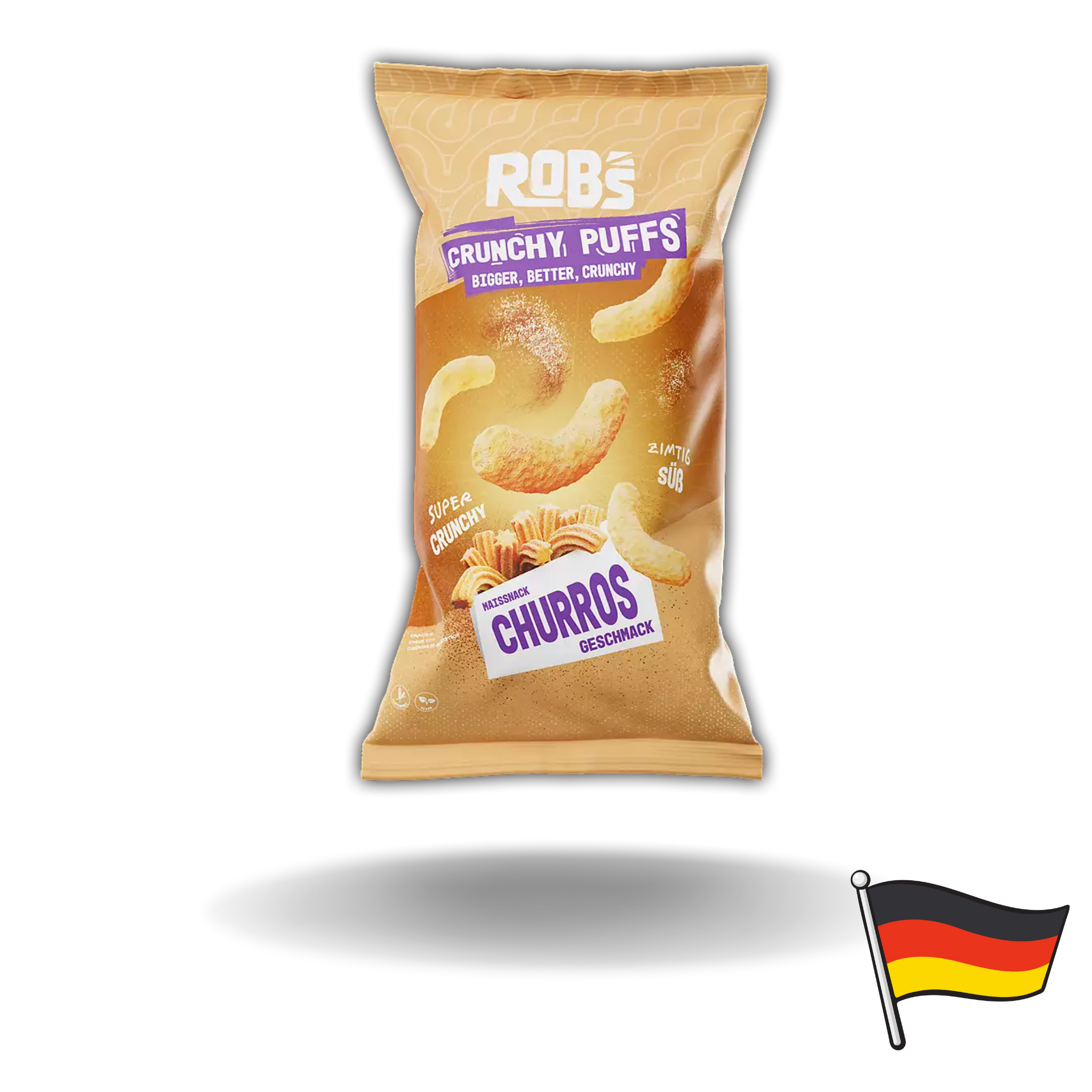 Robs Crunchy Puffs Churros Limited Edition 130g