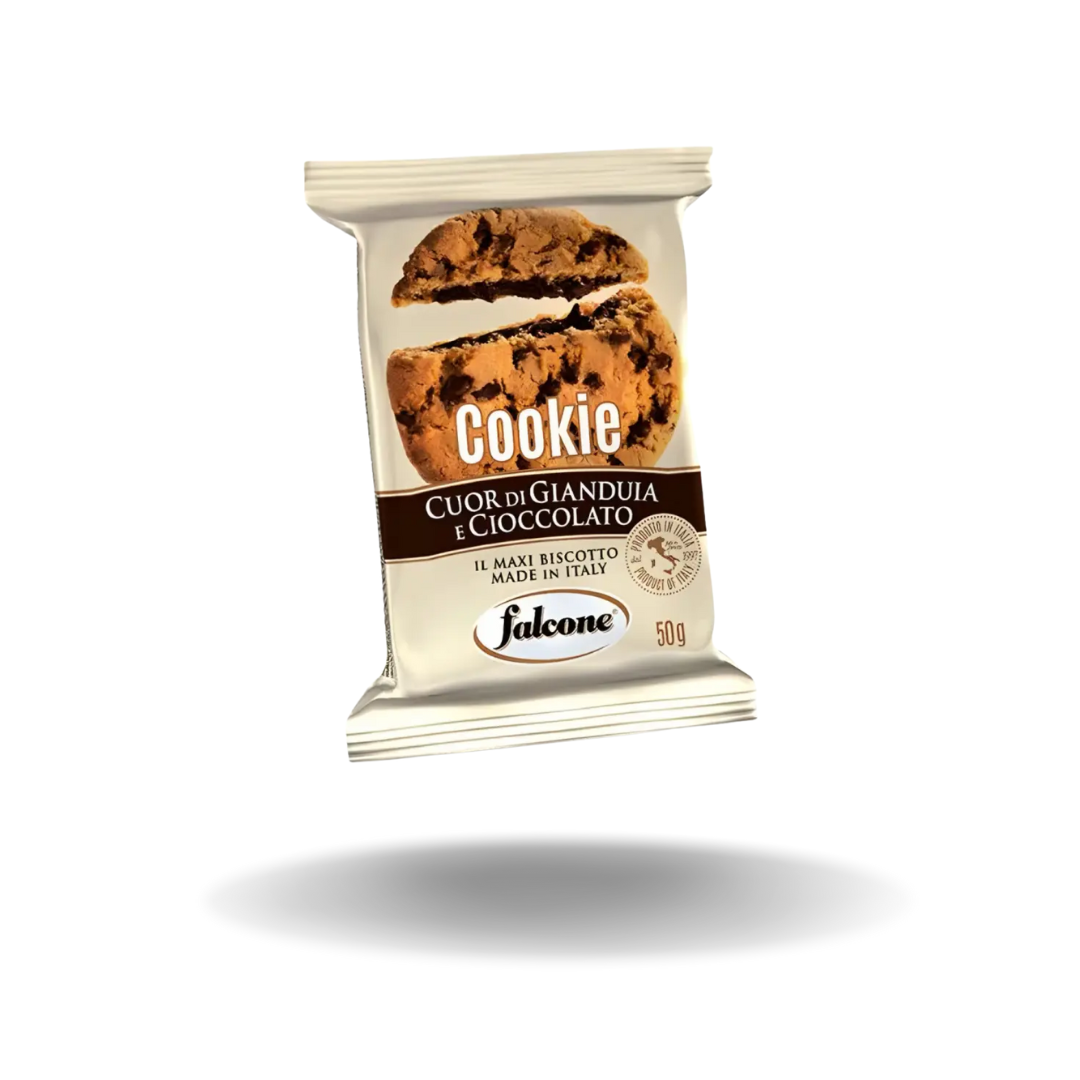 Falcone American-Cookies mit Haselnusscreme 50g