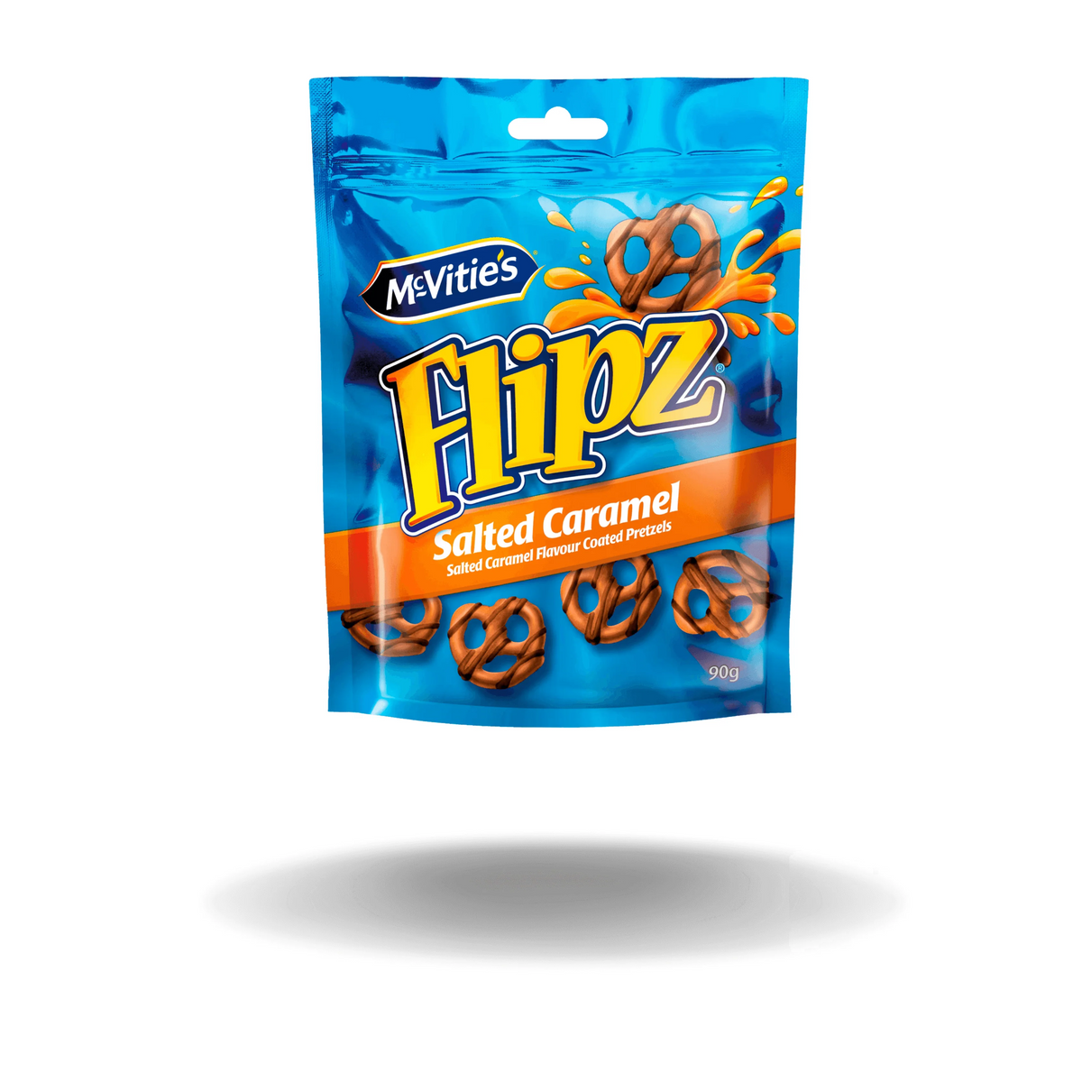 Kleine Laugenbrezeln die liebevoll mit köstlichem Caramel veredelt wurden.