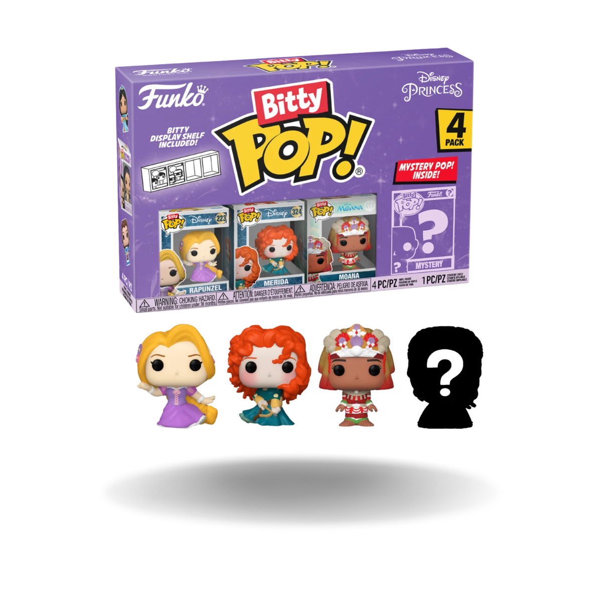 Funko Bitty POP! Disney Princess 4-Pack