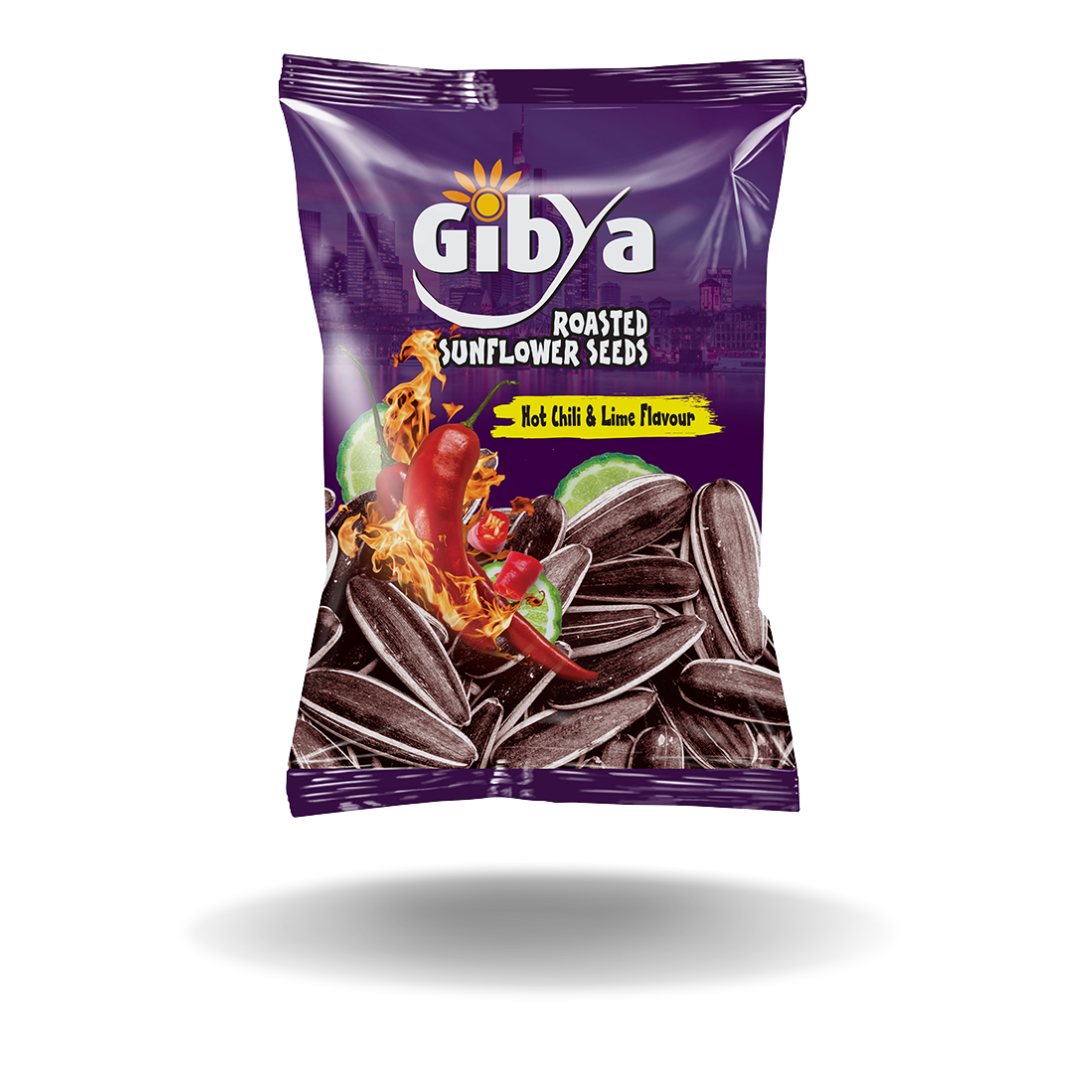 Gibya Sonnenblumenkerne Hot Chili 100g