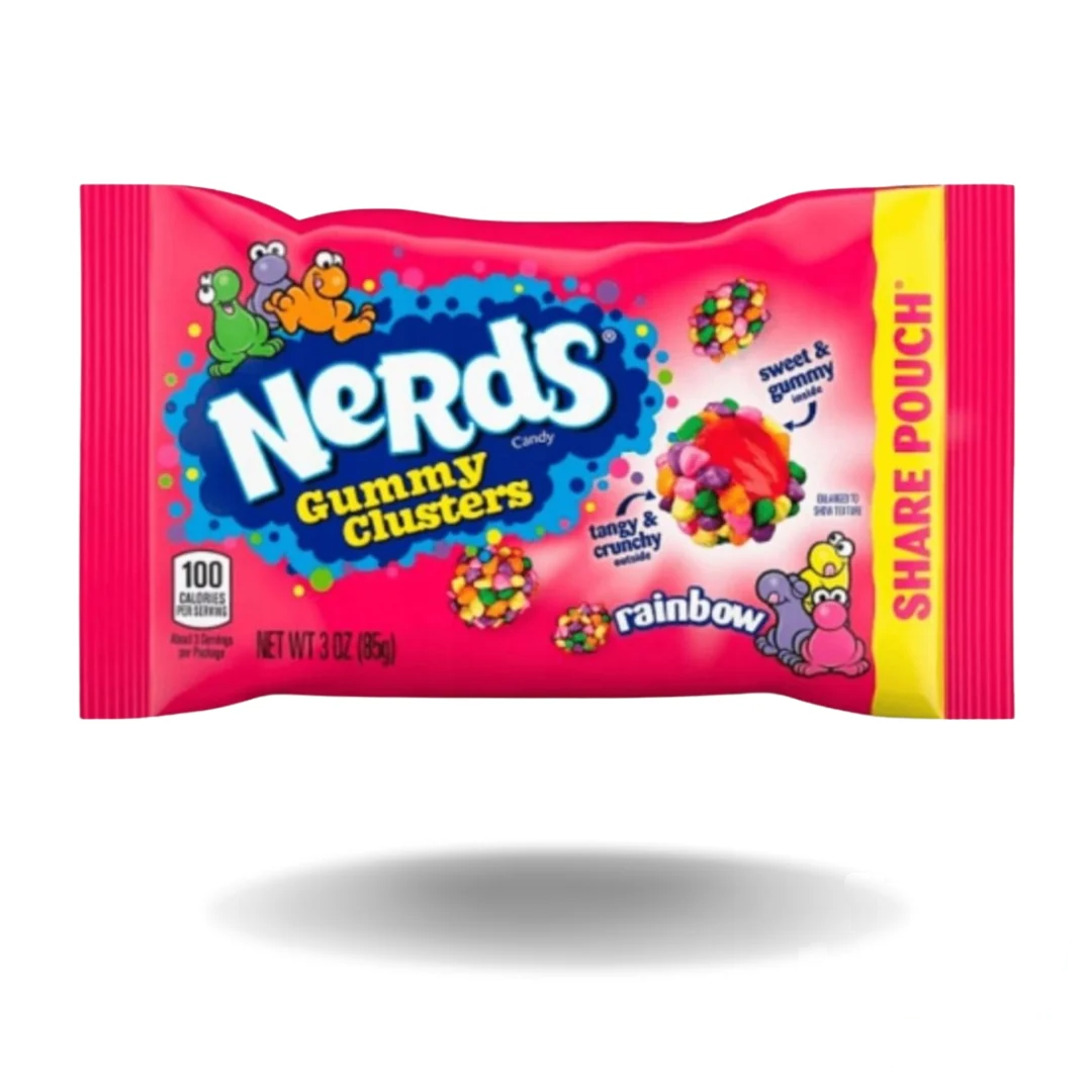 Nerds Gummy Cluster Rainbow 85g