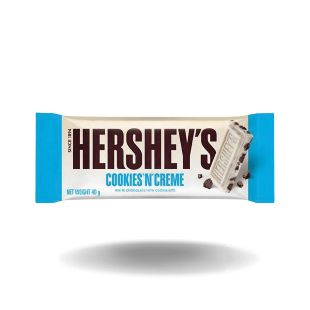 Wenn du Liebhaber von weißer Schokolade und Keksen bist, dann ist die Hershey's Cookies 'n' Creme die ideale Wahl für dich