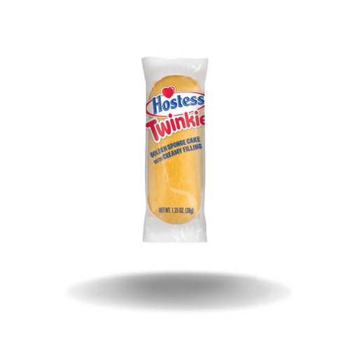 Hostess Twinkies stehen für zartes und unwiderstehliches Gebäck, gefüllt mit einer großzügigen Portion Vanille-Creme.