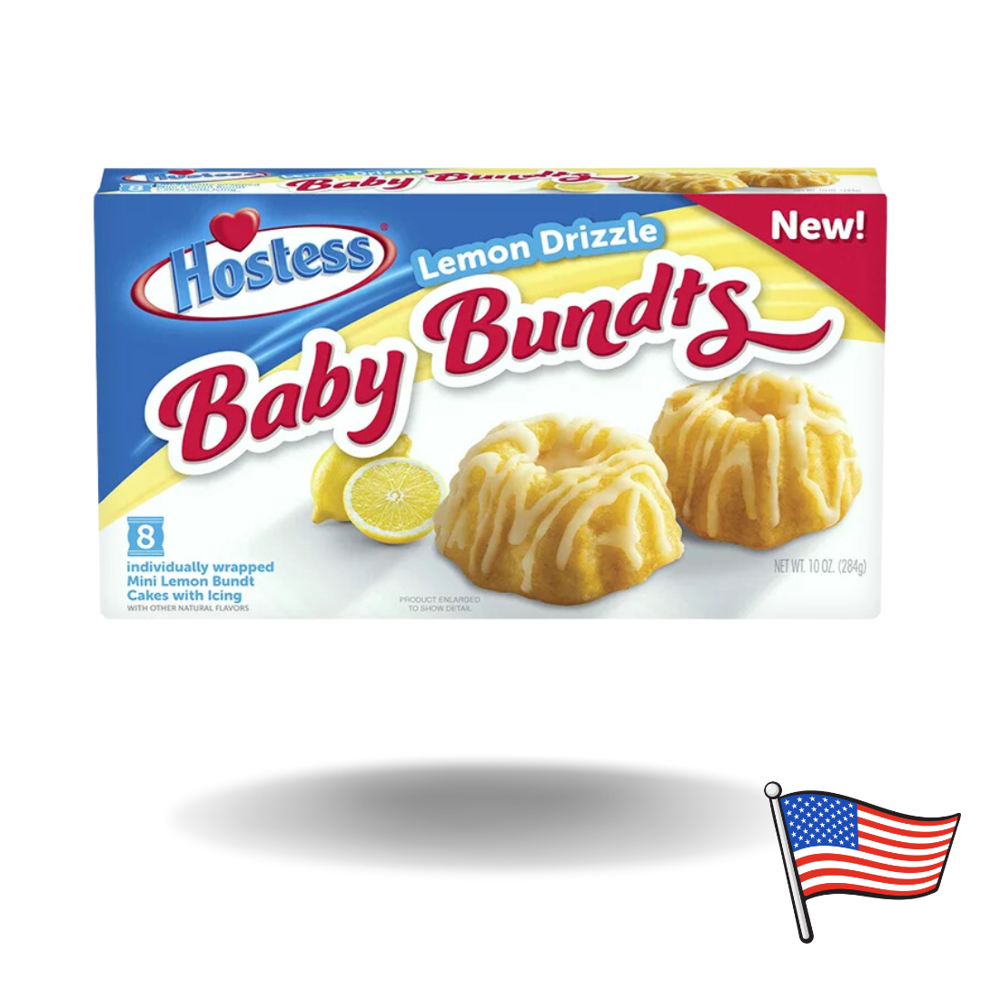 Hostess Baby Bundts Lemon Drizzle 284g