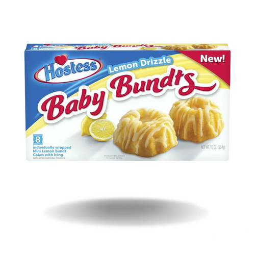 Hostess Baby Bundts Lemon Drizzle 284g