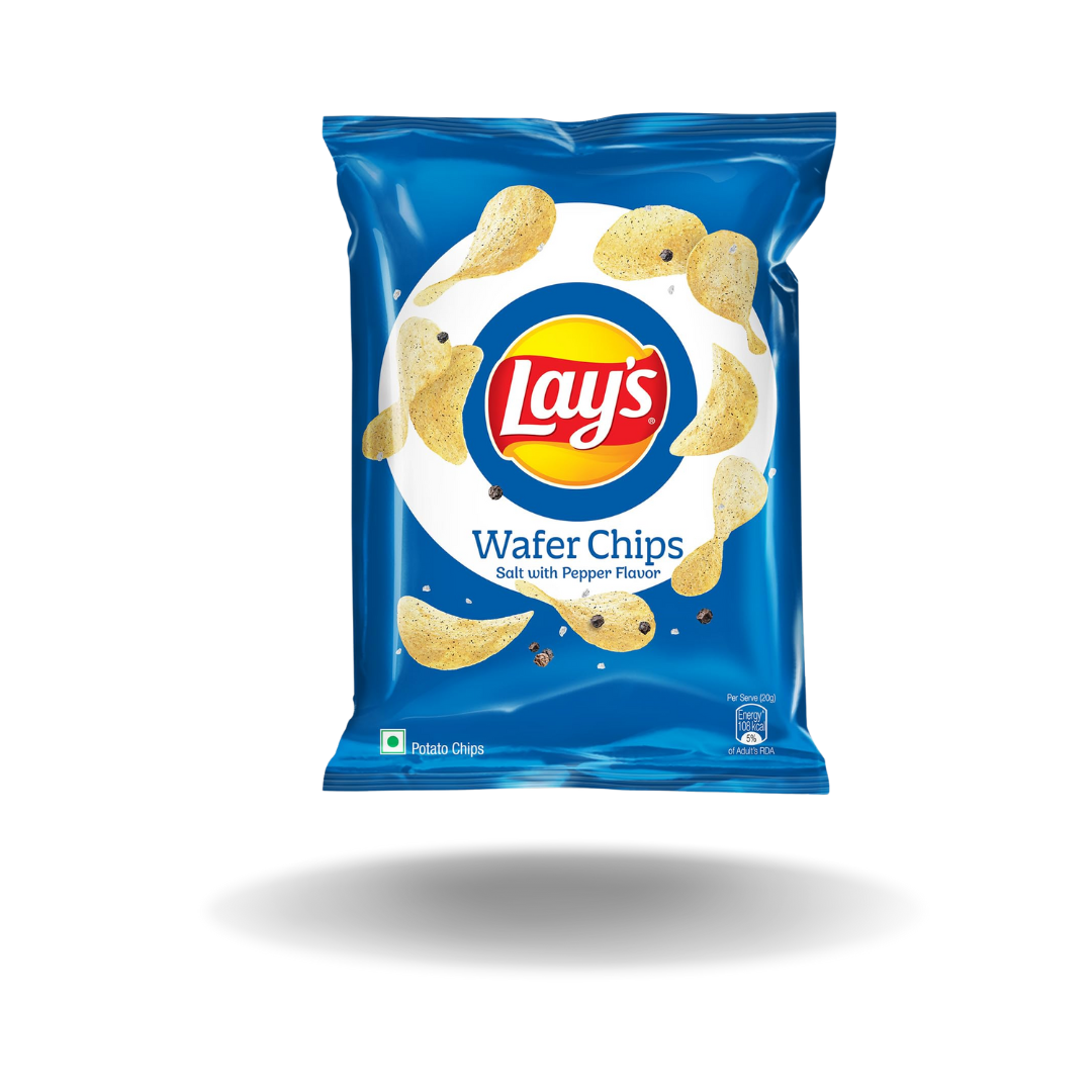 Lays Wafer Chips Salt & Pepper 48g