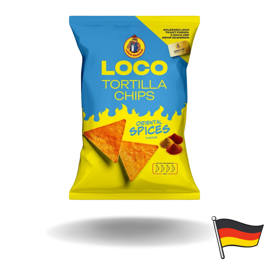 Loco Tortilla Chips Oriental Spices 100g
