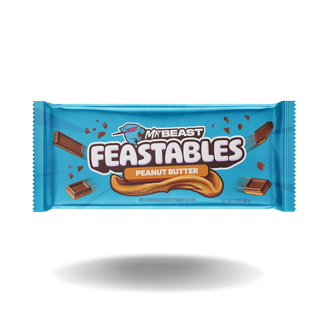 Feastables MrBeast Peanut Butter 60g