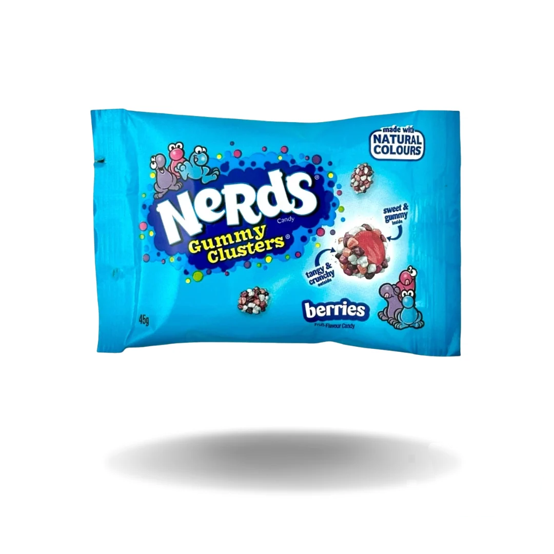 Nerds Gummy Cluster Berries Blue 45g