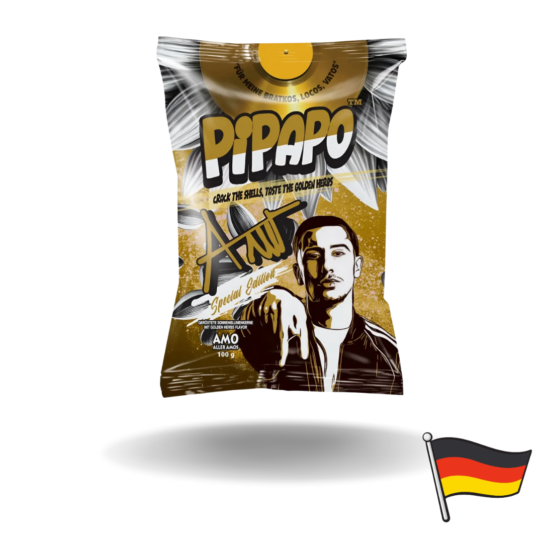 PIPAPO Sonnenblumenkerne Gold Herbs 100g