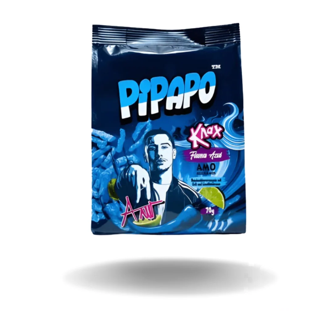 Pipapo Knax Chips Flama Azul 70g