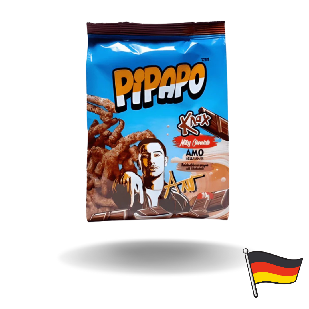 Pipapo Knax Chips Milky Chocolate 70g