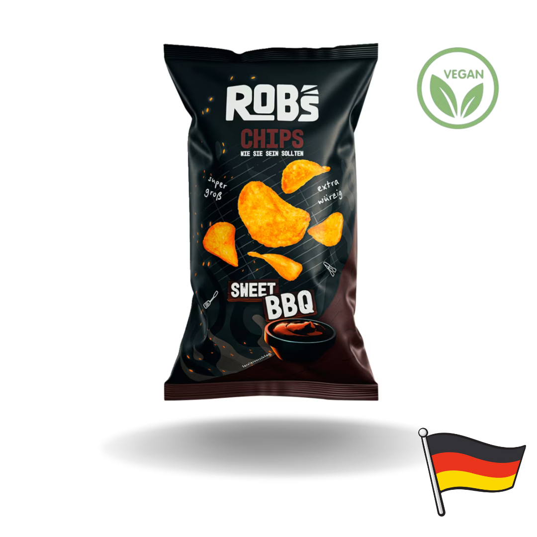 Robs Chips Sweet BBQ 120g