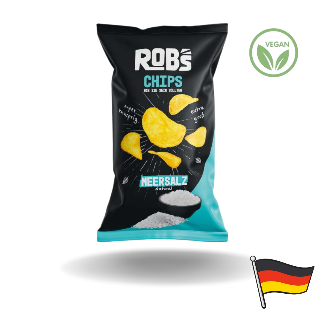 Robs Chips Meersalz 120g