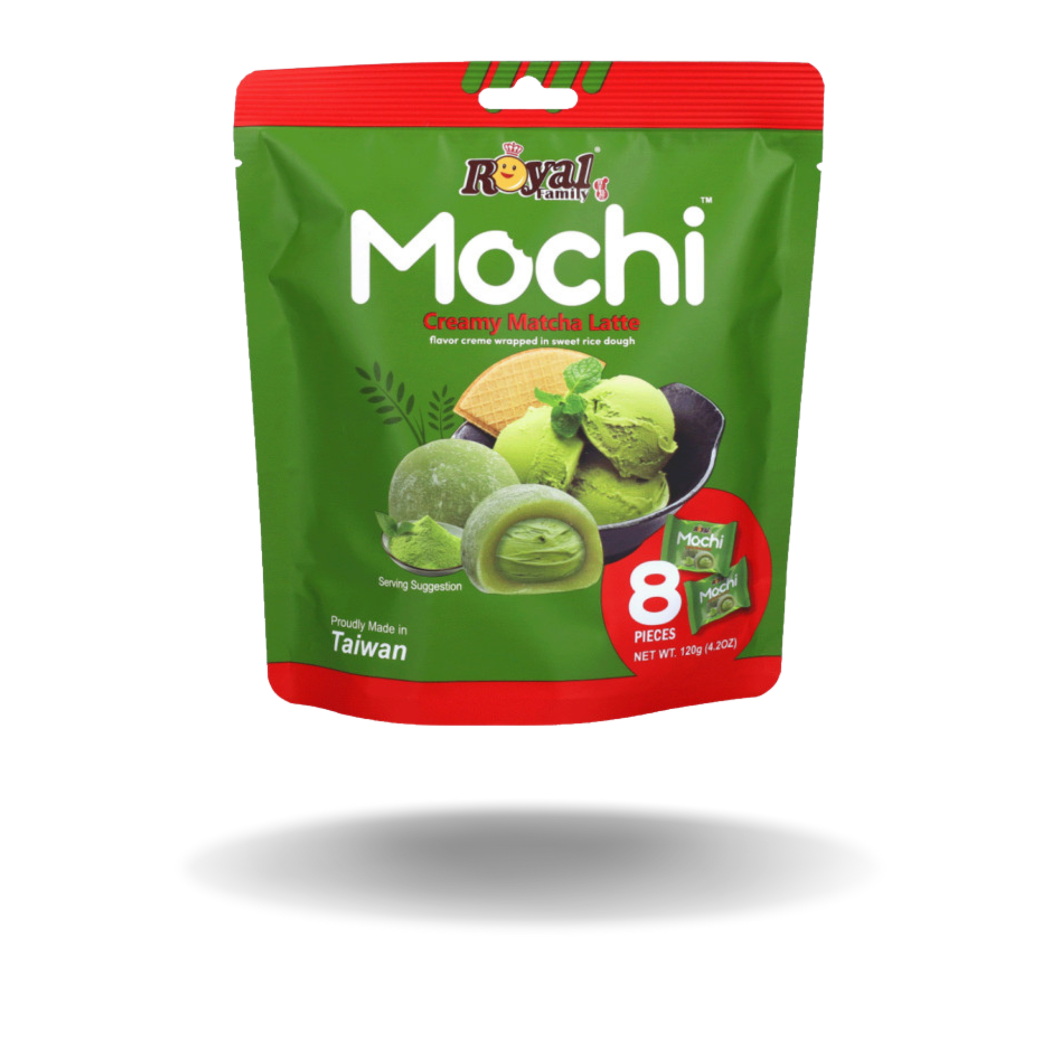 Royal Family Halal Mochi Creamy Matcha Latte 120g