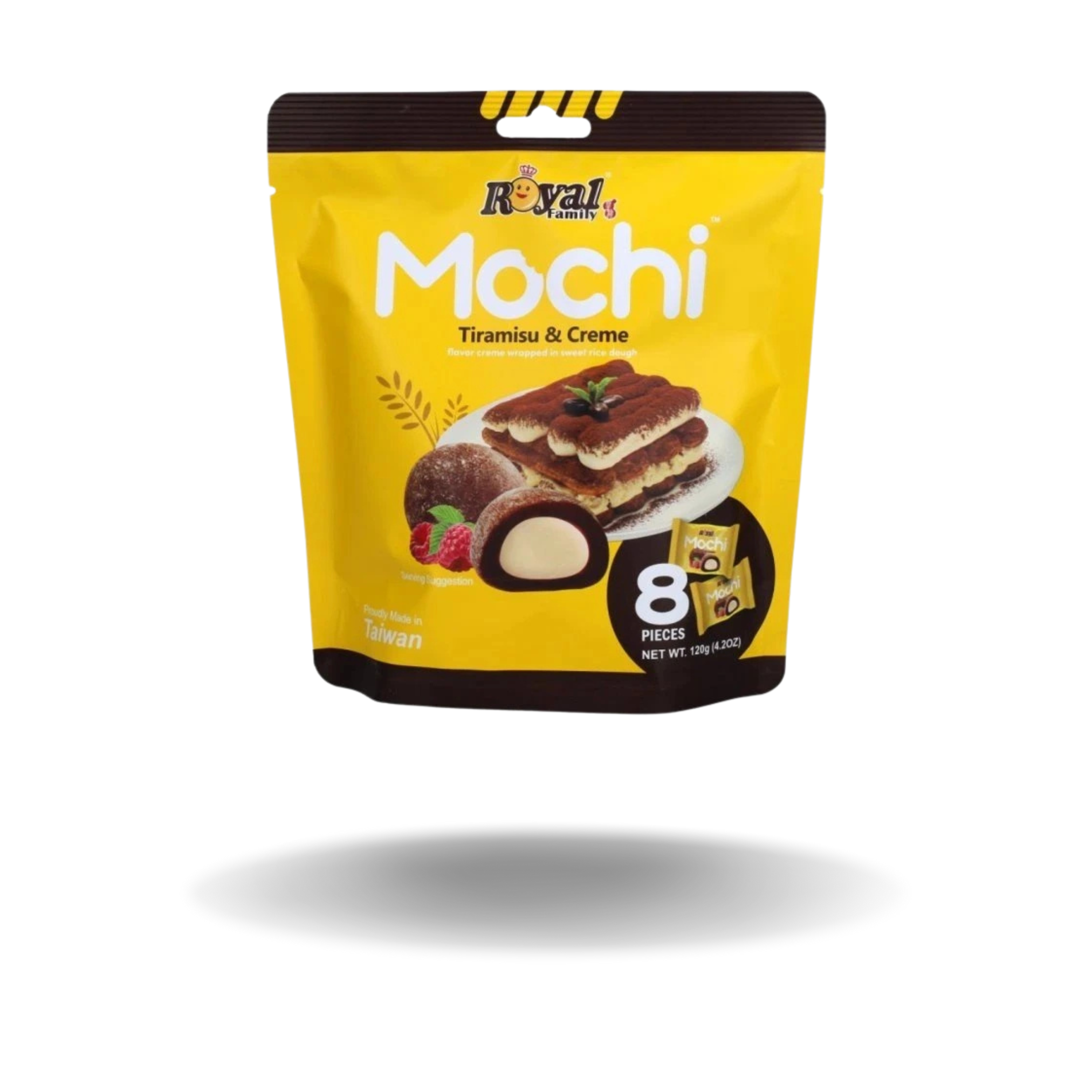 Royal Family Halal Mochi Tiramisu & Creme 120g