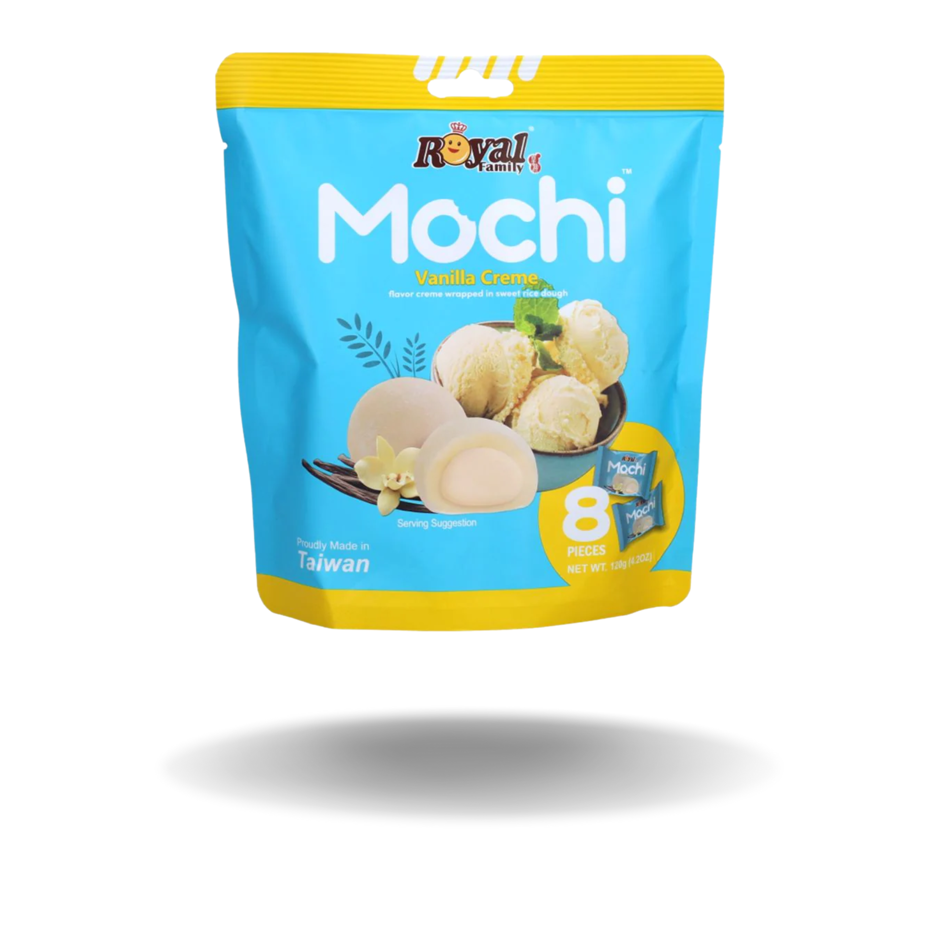 Royal Family Halal Mochi Vanilla Creme 120g